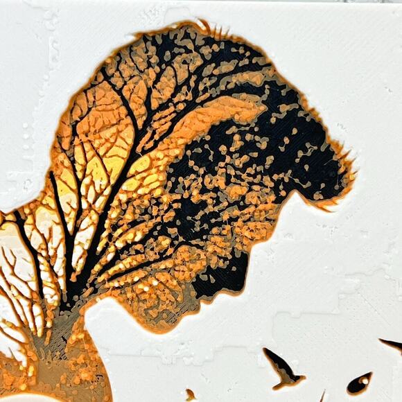 Sunset Serenade Wall Art, Acoustic Guitar Sunset Silhouette, Nature Guitar Art - Picture 2 of 10